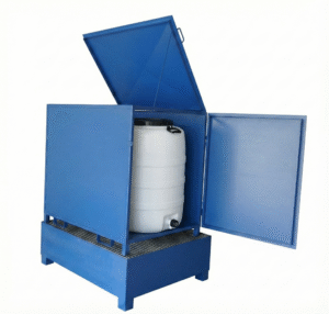 wanna z szafą na beczke wizualizacja